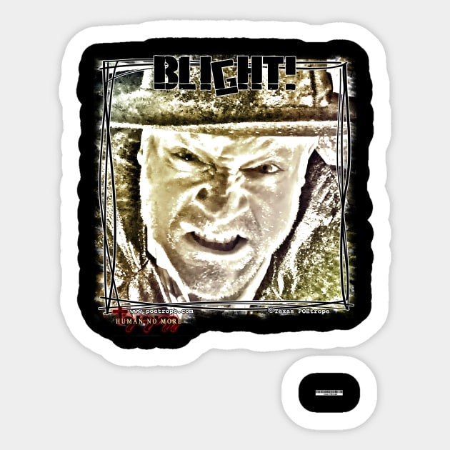 T-Shirts & More_Nemo "BLIGHT!" Sticker by texaspoetrope